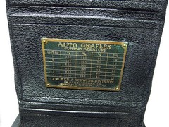 Vintage 1915-ish Folmer Schwing Auto GRAFLEX 3×4 Camera w/Tessar Ic, Film Back