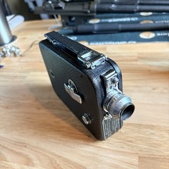 Vintage CINE-KODAK EIGHT Model 60 8mm Motion Camera & 13mm f1.9 Lens. Nice.