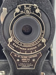 Vintage Kodak No.3A Folding Cartridge Hawk-Eye Model B Postcard Camera 1910s