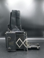 ERNEMANN ERNOFLEX II 9X12cm CAMERA w/ERNOTAR 180MM 4.5 LENS RARE/COLLECTIBLE!