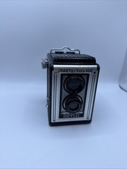 Vtg Spartus Camera Corp Full-Vue Box Camera Untested
