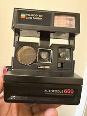 Vintage Polaroid Sun 660 Special Edit. Autofocus Instant Land Camera 600 Series