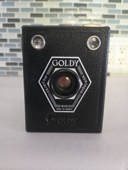 Vintage Goldstein Goldy Box Camera 1947 Art Deco – France