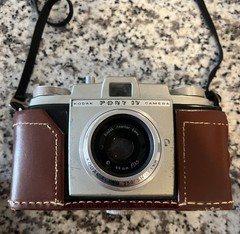 Kodak Pony Camera IV With Partial Case