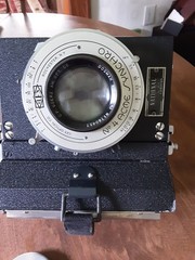 Tri Color (Three color camera) Camera w Goerz Dogmar Lens. Read 4 shipping rfnd