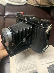 Agfa Ansco B2 Speedex Junior Folding Film Camera Vintage Excellent Condition