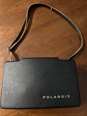 Vintage Polaroid Land Camera Automatic 100. Mint Condition W/ Leather Strap