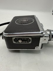 Vintage Dejur 8 8mm Movie Camera With Wollensak Telephoto Lens As Is Untested