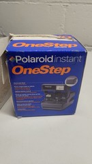 Polaroid Instant One-Step Camera 1994 Original with Box Manual & Papers Vintage