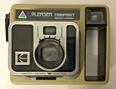 Vintage Kodak Trimprint “Pleaser” Instant Camera in Orig Box w Instruction Book