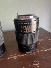 Vintage Sears KS Super 35mm SLR Film Camera Bundle w/ Focal Macro Zoom Lenses