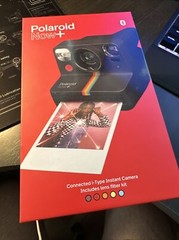 Polaroid Now Plus Black Camera Used only twice! Practically new! See Photos!