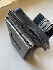 Antique Vintage Folding Camera Vario Rodenstock Munchen 1:6.5 f = 13.5 cm