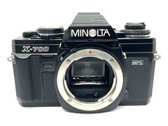 Minolta X-700 MPS + Minolta 75-200mm f/4.5 Kit Analog SLR 35mm Black