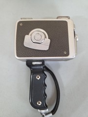 Vintage Kodak Brownie 8mm Movie Camera II Silver 13mm f/2.3 Lens Untested Used