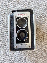 Vintage Kodak Duaflex II Film Camera with Kodet Lens 1950s