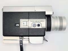 Canon Zoom 518 Super 8 Camera w/Detachable Handle – Fully Battery Tested