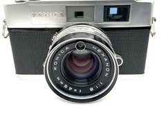 Konica Auto S2 Rangefinder Camera Hexanon 45mm f/1.8 Copal-SVA Silver 35mm