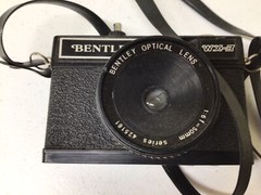 Vintage BENTLEY WX-3 35mm Film Photo Camera 50mm Lens UNTESTED