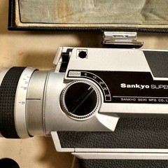 VTG Japanese Sankyo Super CME 660 Film 8 Video Movie CameraUntested in Case