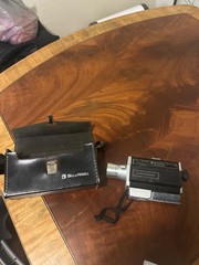 Bell & Howell Super 8 Zoom 1201 Auto Load Focus-Matic Camera Case Untested