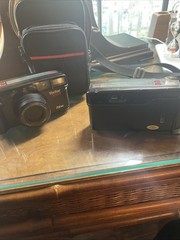 (2) Vivitar 300 Z Series 1 Auto Focus Zoom Lens W Ex Camera & Bag