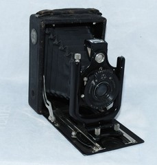 Vintage 1925-26 Ernemann Heag IV with Doppel Anastigmat Vilar 1:6.8, 10.5cm Lens