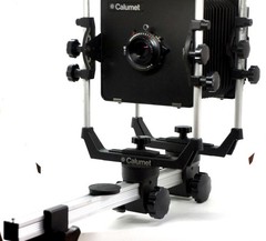 Calumet View 4×5 Monorail Kit MC Caltar 11-E 150 mm 6.3 lens Copal 0 Shutter