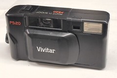 Vintage Vivitar Point ‘n Shoot PS:20 Film Camera 35mm