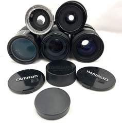 CAMERA LOT -MINOLTA X-370 35MM , TAMARON LENS AND MORE- SOLD AS IS