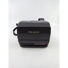 Polaroid Sun 660 Autofocus Land Camera 600 Series Vintage Instant Film Black