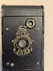 Vintage Eastman Kodak Folding Camera No. A-127 Vest Pocket Autographic + Case