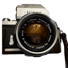 Nikon F Photomic Tn w/50mm F/1.4 Nikkor S Lens/Brown Leather Case Original Box