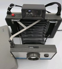 Vintage Polaroid Automatic 210 Land Camera with Case and Manual