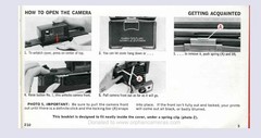 Vintage Polaroid Automatic 210 Land Camera with Case and Manual