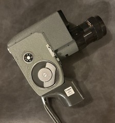 Canon Reflex Zoom 8-2 Film Camera 10mm-40mm With Canon C-8 Grip – Motor Runs