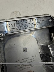 Vintage Dejur 8 8mm Movie Camera With Wollensak Telephoto Lens As Is Untested