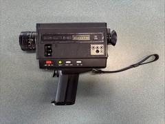 Sankyo Sound XL-40S Black Video Camera Vintage Untested Retro Movie Camera