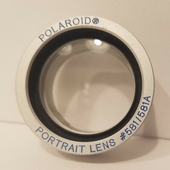 vintage POLAROID PORTRAIT LENS #581/581A made in Japan camera part
