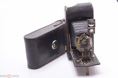 ✅ KODAK NO. 1A FOLDING POCKET CAMERA MODEL D R.R. LENS TYPE W/ BAUSCH LENS