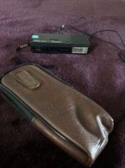 Vintage Berkey Keystone Everflash 110 Camera XR306, 2X TeleLens, Leather Case