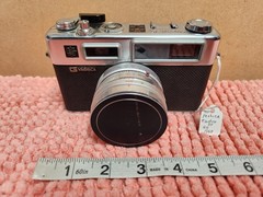 VTG 1969 Yashica Electro 35 GS Rangefinder 35mm Film Camera w/ 45mm Lens ESTATE