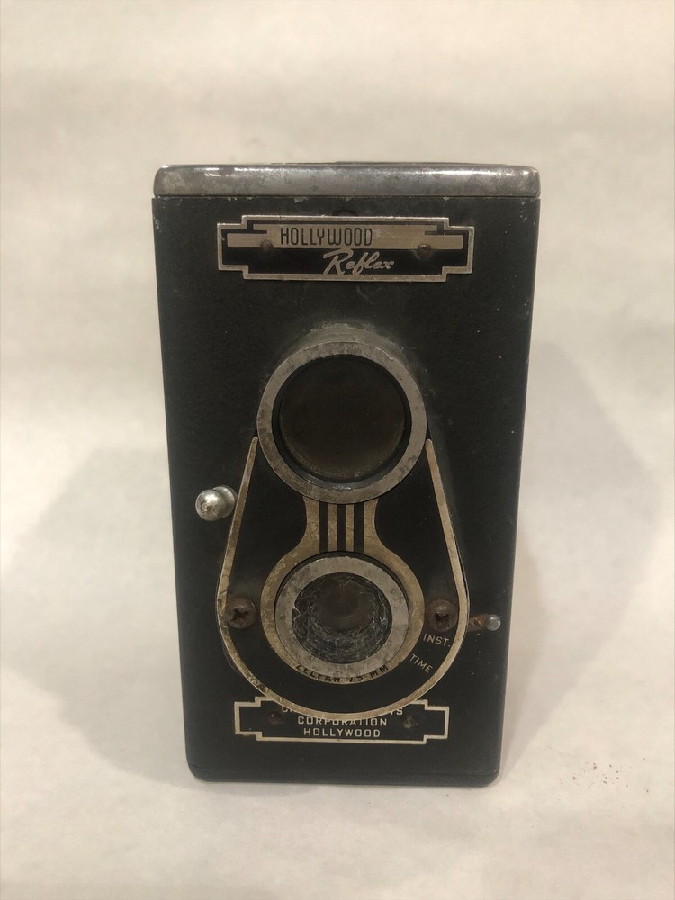 1947 Craftex Hollywood Reflex 620 Film Camera Zelfar 75MM Lens